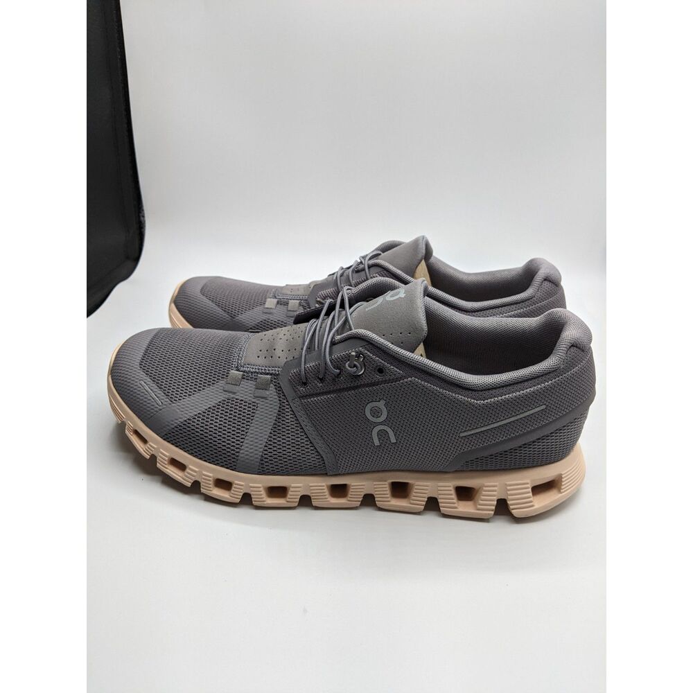 On Women's Cloud 5 Sneakers, Zinc | Shell, 11 Medium US